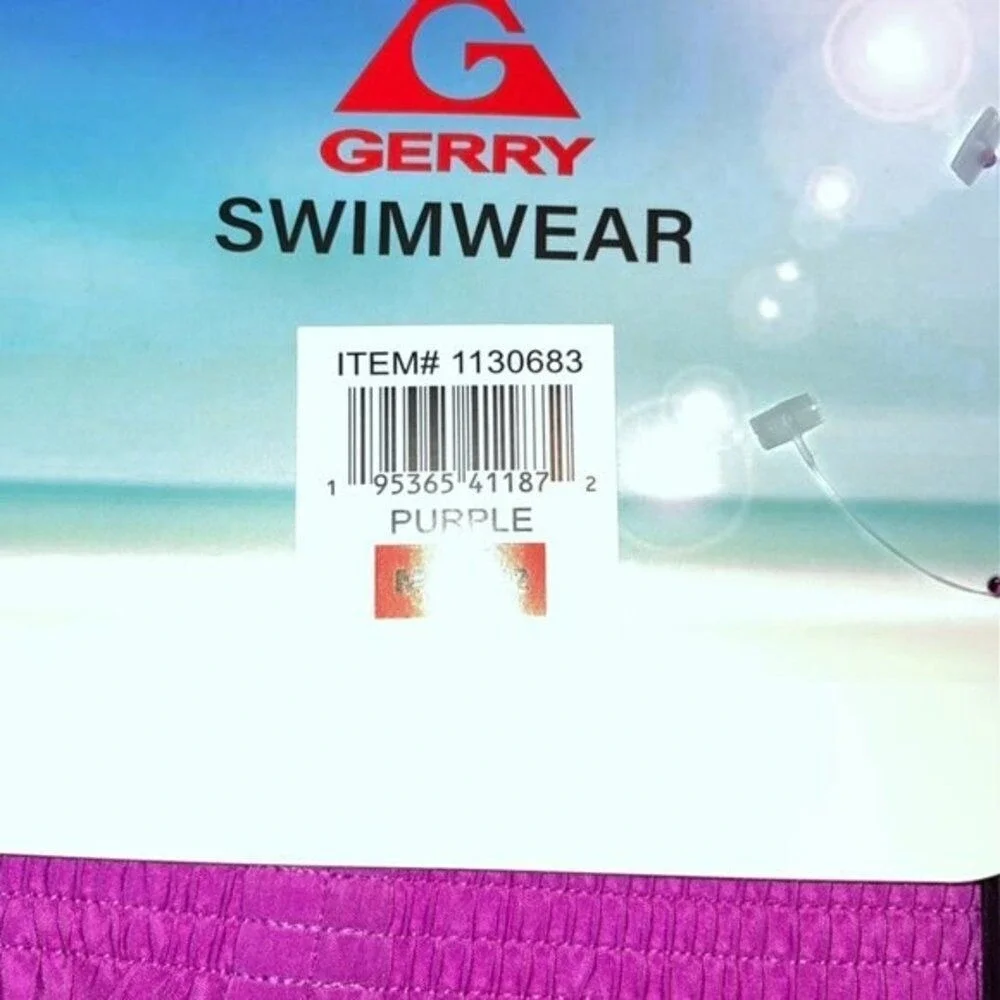 Gerry Girls Youth 3 Piece Swim Set Girls‎ Medium 10/12 New